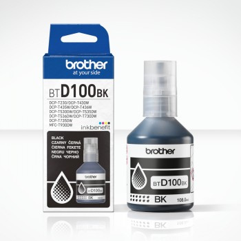 BROTHER BLACK INK BOTTLE - 7,500 PAGES