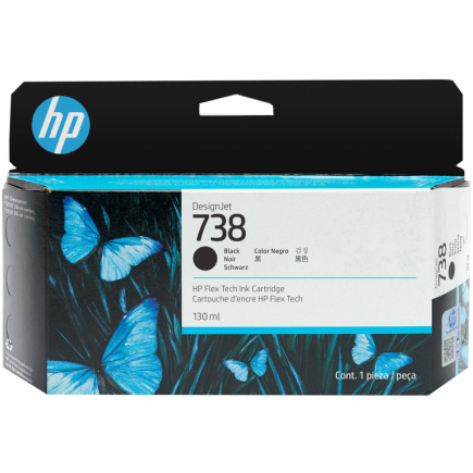 HP 738 130-ml Must DesignJet Ink Cartridge