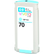 HP 70 original Ink cartridge C9390A light cyan standard capacity 130ml 1-pack