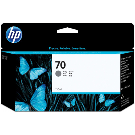 HP 70 original Ink cartridge C9450A grey standard capacity 130ml 1-pack with Vivera Ink cartridge