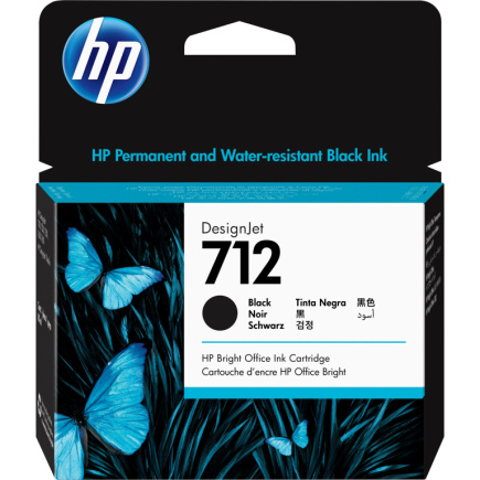 HP 712 80-ml Must Designjet Ink Cartridge