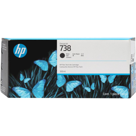 HP 738 300-ml Must DesignJet Ink Cartridge