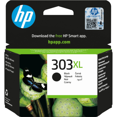 HP Tinte 303XL T6N04AE Schwarz bis zu 600 Seiten ISO/IEC 24711