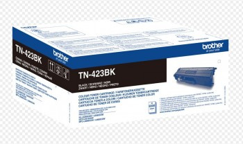 BROTHER TN-423BK Must HIGH YIELD TONER, 6,500P