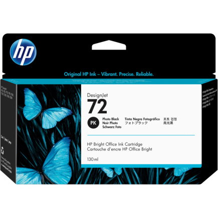HP 72 original UV Ink cartridge C9370A photo Черный high capacity 130ml 1-pack