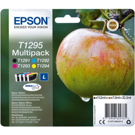 Epson Tinte T1295 4er-Pack Черный + color T1295