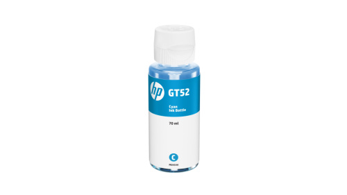 HP GT52 Cyan Ink Bottle, 8000 pages, for HP DeskJet GT series, Cronos