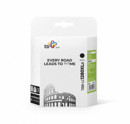 TB Print Ink for Brother LC1280XL Must TBB-LC1280XLB