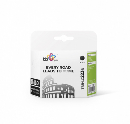 TB Print Ink for Brother LC223 Black TBB-LC223B