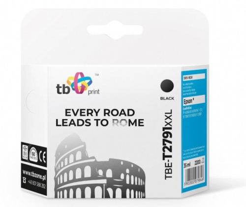 TB Print Ink for Epson WF-3620 TBE-T2791XXL Черный 100% new