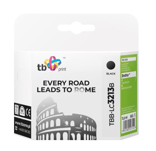 TB Print Ink for Brother DCPJ722 DW Must TBB-LC3213B