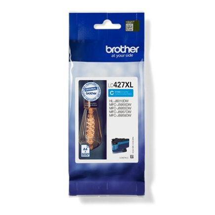 Brother LC427XLC | Ink Cartridge | Cyan Brother LC427XLC | Ink Cartridge | Cyan
