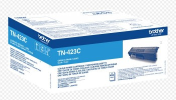 BROTHER TN-423C CYAN HIGH YIELD TONER, 4,000P BROTHER TN-423C CYAN HIGH YIELD TONER, 4,000P