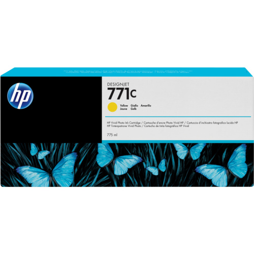 HP Tinte 771C Original Tinte gelb Standardkapazität 775ml 1er-Pack