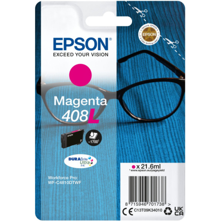 Epson Tinte 408L C13T09K34010 Magenta Epson Tinte 408L C13T09K34010 Magenta