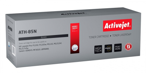 Activejet ATH-85N toner (replacement for HP 85A CE285A, Canon CGR-725; Supreme; 2000 pages; black)