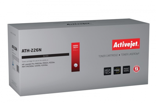 Activejet ATH-226N Toner Cartridge (replacement for HP 226A CF226A; Supreme; 3100 pages; black)