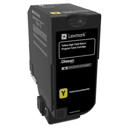 Lexmark Genuine High Capacity Yellow Return Programme 84C2HY0 Toner Cartridge | Lexmark Yellow