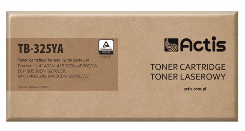 Actis TB-325YA Toner (replacement for Brother TN-325Y; Standard; 3500 pages; yellow)