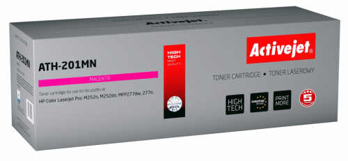 Activejet ATH-201MN toner (replacement for HP 201A CF403A; Supreme; 1,400 pages; magenta)