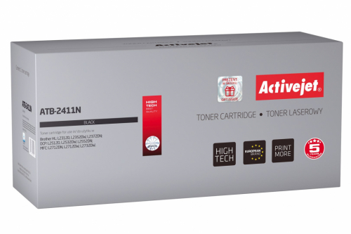 Activejet ATB-2411N Toner (replacement for Brother TN-2411; Supreme; 1200 pages; black)