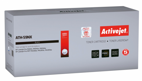 Activejet ATH 59NX Toner (replacement HP 59X CF259X; Supreme; 10,000 pages; black) With chip