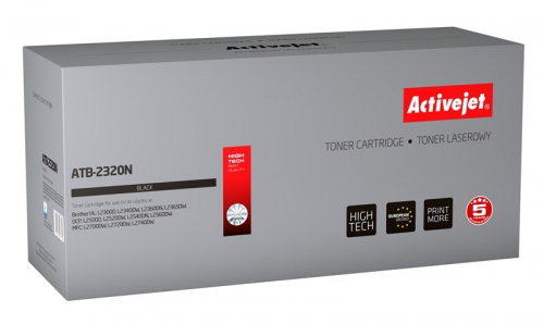 Activejet ATB-2320N Toner (replacement for Brother TN-2320, TN2320; Supreme; 2600 pages; black)