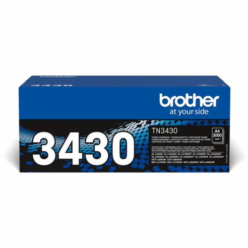 Brother Toner TN-3430 Schwarz bis zu 3.000 Seiten nach ISO 19752
