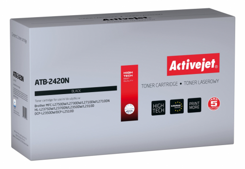 Activejet ATB-2420N Toner (replacement for Brother TN-2420A; Supreme; 3000 pages; black)