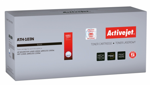 Activejet ATH-103N Toner (replacement for HP 103A W1103A; Supreme; 2500 pages; black)