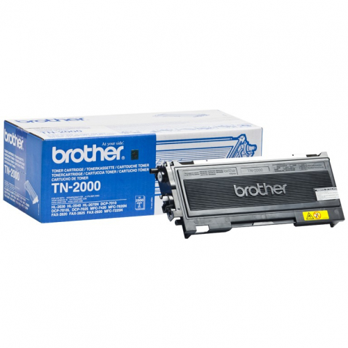 Brother Toner TN-2000 Schwarz bis zu 2.500 Seiten nach ISO 19752