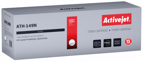 Activejet ATH-149N Toner for HP printers; Replacement HP 149A W1490A; Supreme; 2900 pages; black