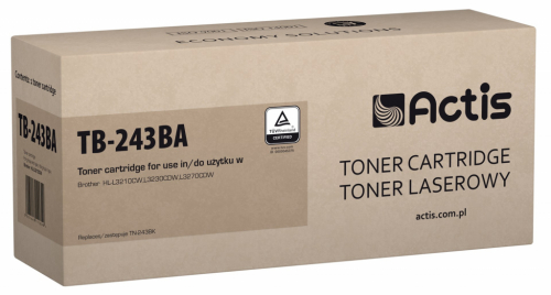 Actis TB-243BA toner (replacement for Brother TN-243BK; Standard; 1000 pages; black)