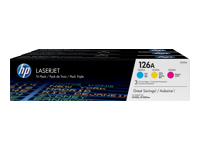 HP Toner 126A HV color Tri-Pack
