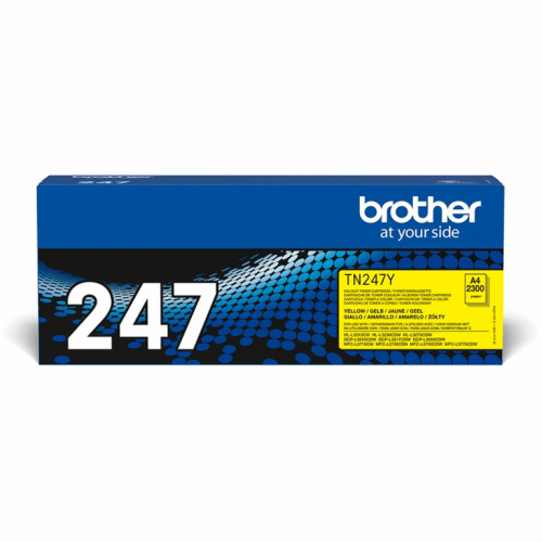 Brother Toner TN-247Y Gelb bis zu 2.300 Seiten nach ISO/IEC 19798