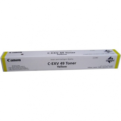 Canon toner C-EXV49 8527B002 cartridge 1 pc. Genuine Yellow