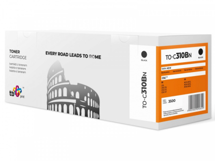 TB Print Toner for OKI C310 TO-C310BN black 100% new