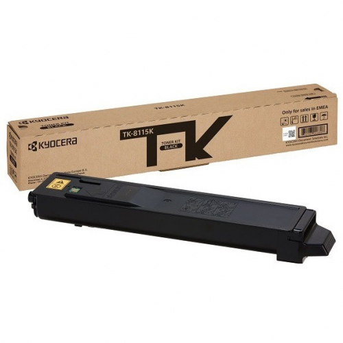 Kyocera Toner TK-8115K Schwarz bis zu 12.000 Seiten gem. ISO/IEC 19798