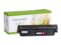 STATIC Toner cartridge compatible with HP CF413X magenta High Capacity compatible 5.000 pages
