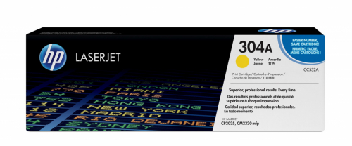 HP Toner Cartridge - CC532A - No.304A - yellow - 2.800pages