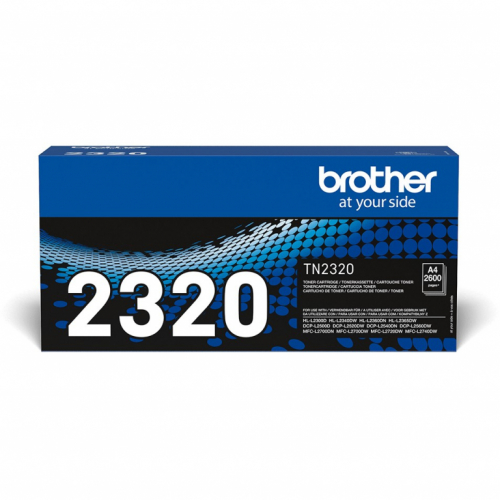 Brother Toner TN-2320 Schwarz bis zu 2.600 Seiten nach ISO/IEC 19752