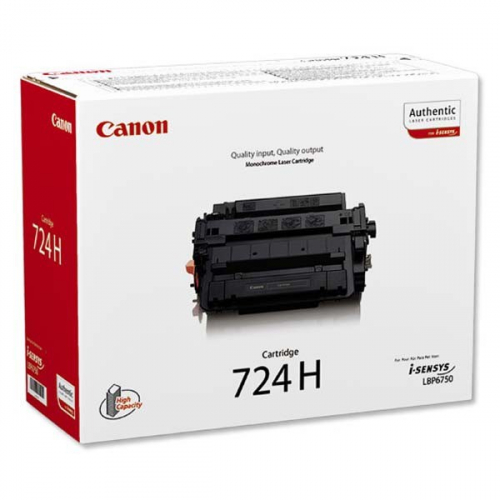 Canon Toner CRG-724H 3482B011 cartridge 1 pc(s) Original Black