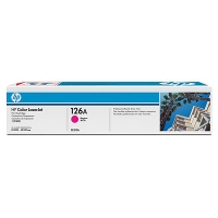 HP 126A  Magenta Toner Cartridge, 1000 pages, for Color LaserJet CP1025, Pro 100, Pro 200, M275 series