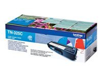 BROTHER TN325C Toner cyan 3500 pages for DCP-9055CDN 9270CDN HL-4140CN 4150CDN 4570CDW 4570CDWT MFC-9460CDN 9465CDN 9970CDW