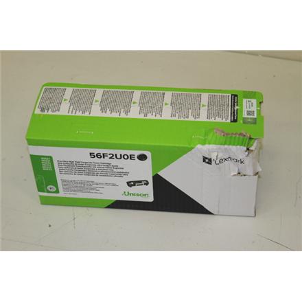 Восстановленный. Lexmark 56F2U0E Black Ultra High Yield Corporate Toner Cartridge 56F2U0E Ultra High Yield Corporate Toner Cartridge | Toner cartridge | Black | DAMAGED PACKAGING | Lexmark Ultra High Yield Corporate Toner Cartridge | 56F2U0E Ultra High Yi