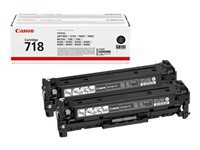 CANON CRG-718BK Toner Schwarz TwinPack