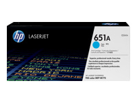 HP Toner 651A Cyan LJ Enterprise 700 color MFP M775 Series