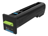 LEXMARK Toner Return Program Cyan for CS820 CX820 CX825 CX860 8k