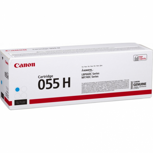 Canon Toner 055 H Cyan bis zu 5.900 Seiten