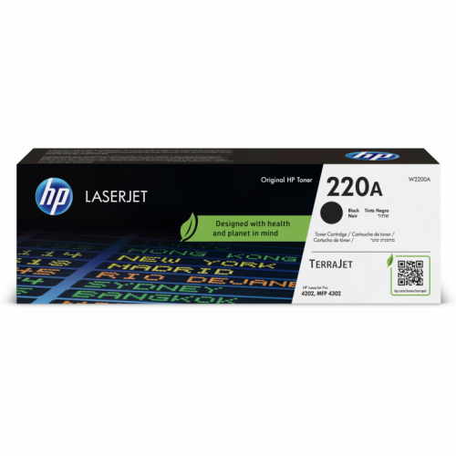 HP Toner 220A W2200A Schwarz bis zu 2.000 Seiten